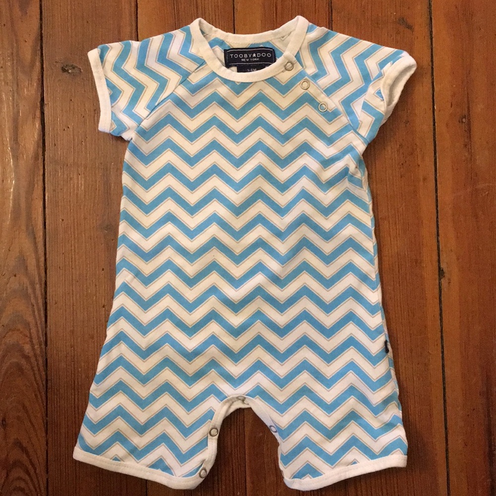Toobydoo shortie jumpsuit 3/6month
